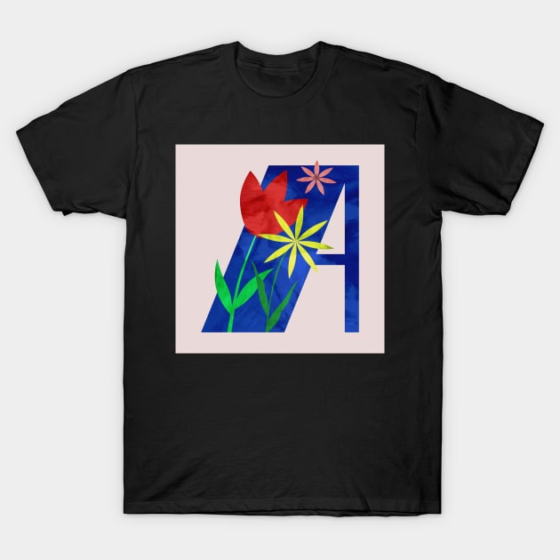 The Decorative letter A T-Shirt by ngiammarco